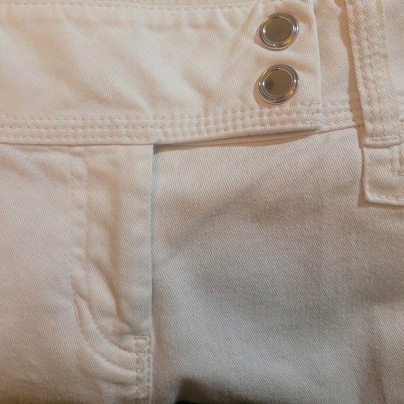 White House Black Market White Ankle Pant Size 00 - Picture 6 of 9